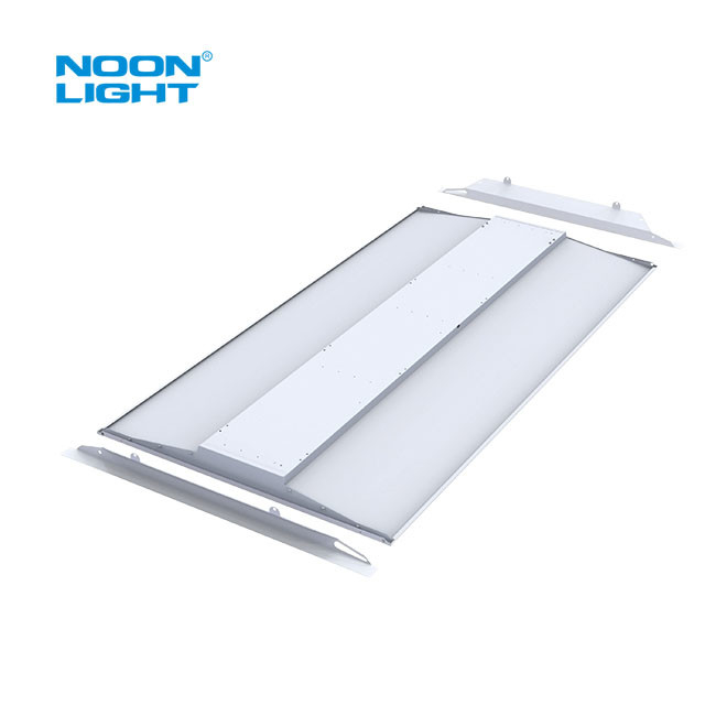 DLC Listed 2x4 Dimmable Led Troffer , LED Retrofit Kit 4 Color Switchable