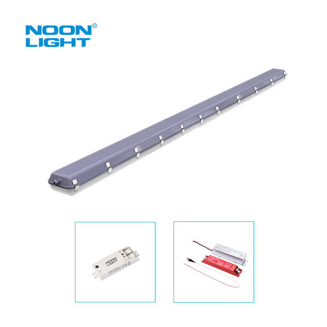 Dimmable Commercial 8FT LED Vapor Tight Fixture 130LM/W 4000K